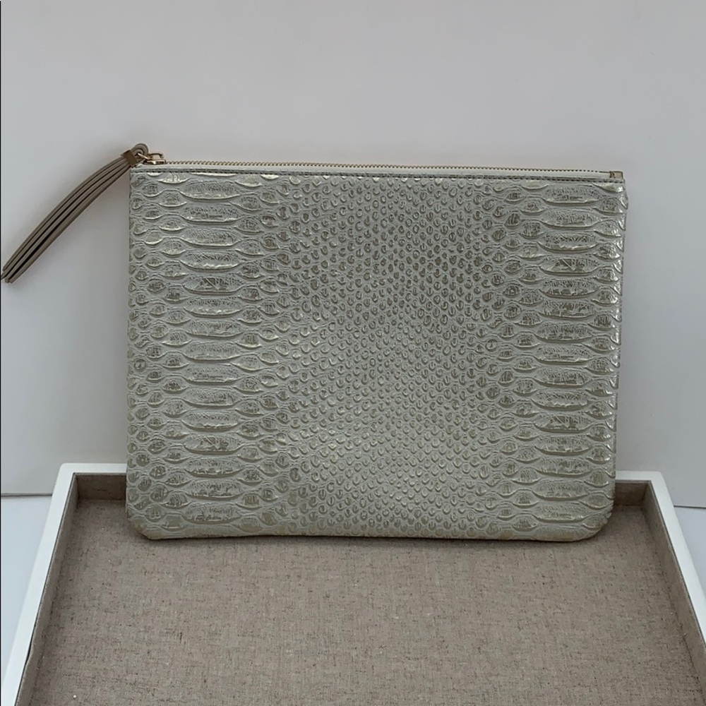 Stella & Dot Gold Pouch
